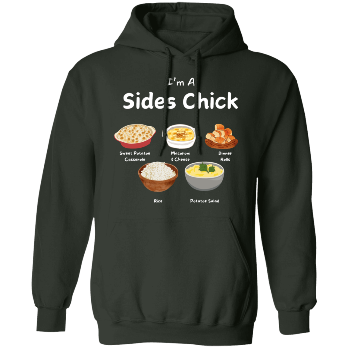 For Her | Sides Chick - Hoodie | Crewneck Sweater | Crew T-shirt | V Neck T-shirt