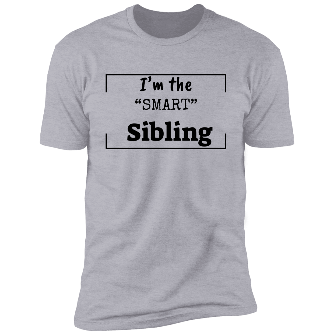 For Bro & Sis | Custom Siblings T-Shirts - Grey | White
