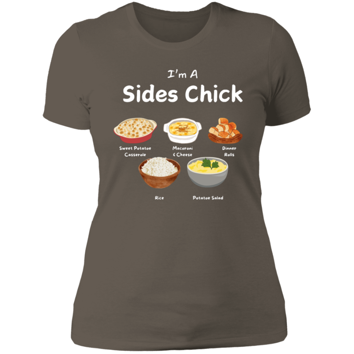 For Her | Sides Chick - Hoodie | Crewneck Sweater | Crew T-shirt | V Neck T-shirt