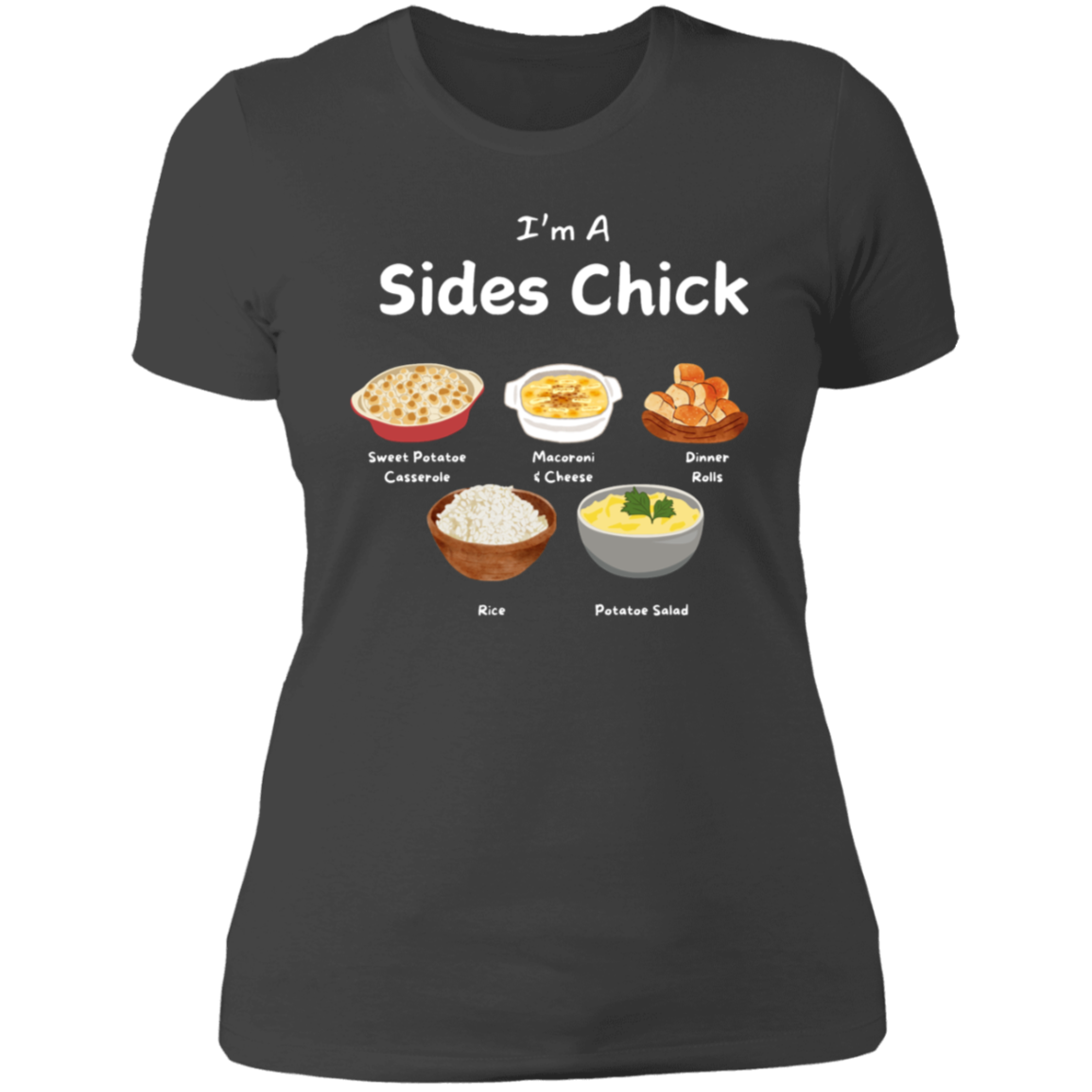 For Her | Sides Chick - Hoodie | Crewneck Sweater | Crew T-shirt | V Neck T-shirt