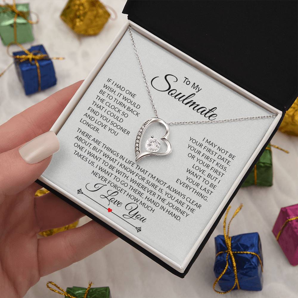 To My Soulmate | Forever Love Necklace
