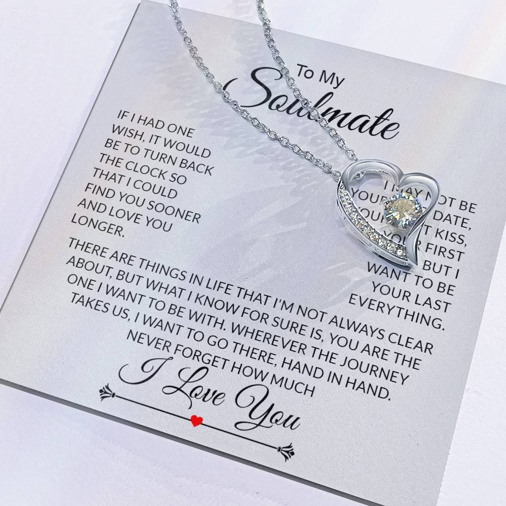 To My Soulmate | Forever Love Necklace