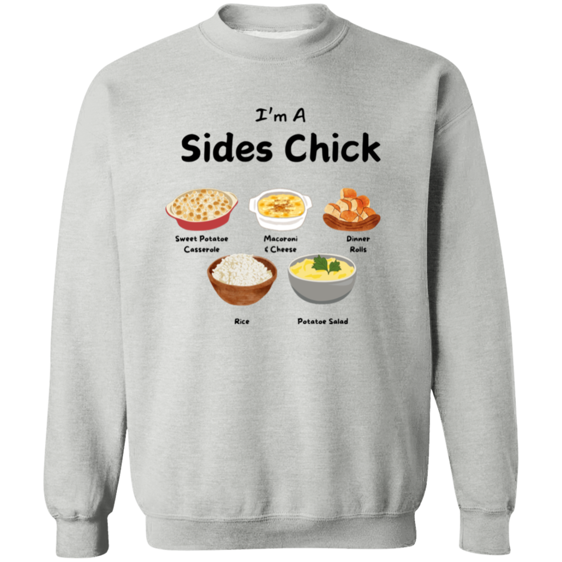 For Her | Sides Chick - Hoodie | Crewneck Sweater | Crew T-shirt | V Neck T-shirt