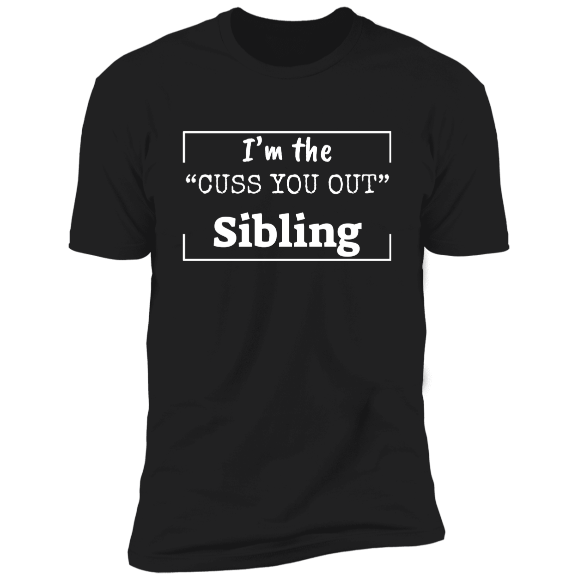 For Bro & Sis | Custom Sibling T-Shirt - Green | Black