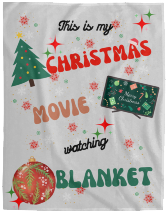 Christmas Blanket | Fleece & Sherpa | 50x60 60 x 80