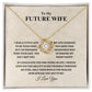 To My Future Wife | Love knot Necklace