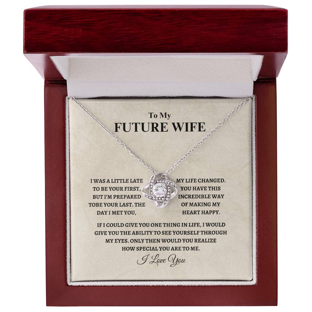 To My Future Wife | Love knot Necklace