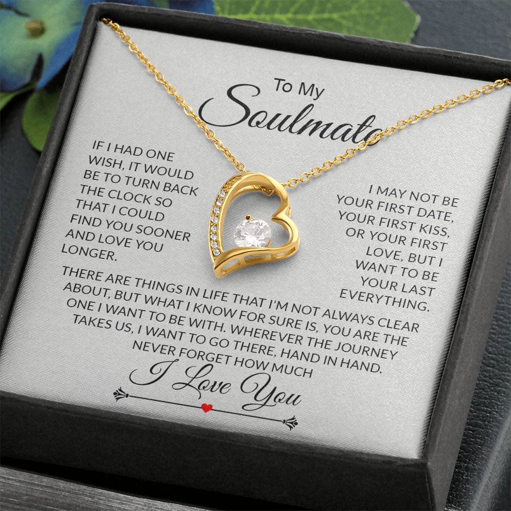 To My Soulmate | Forever Love Necklace