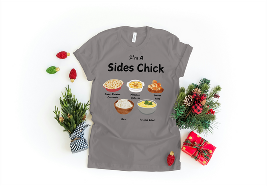 For Her | Sides Chick - Hoodie | Crewneck Sweater | Crew T-shirt | V Neck T-shirt